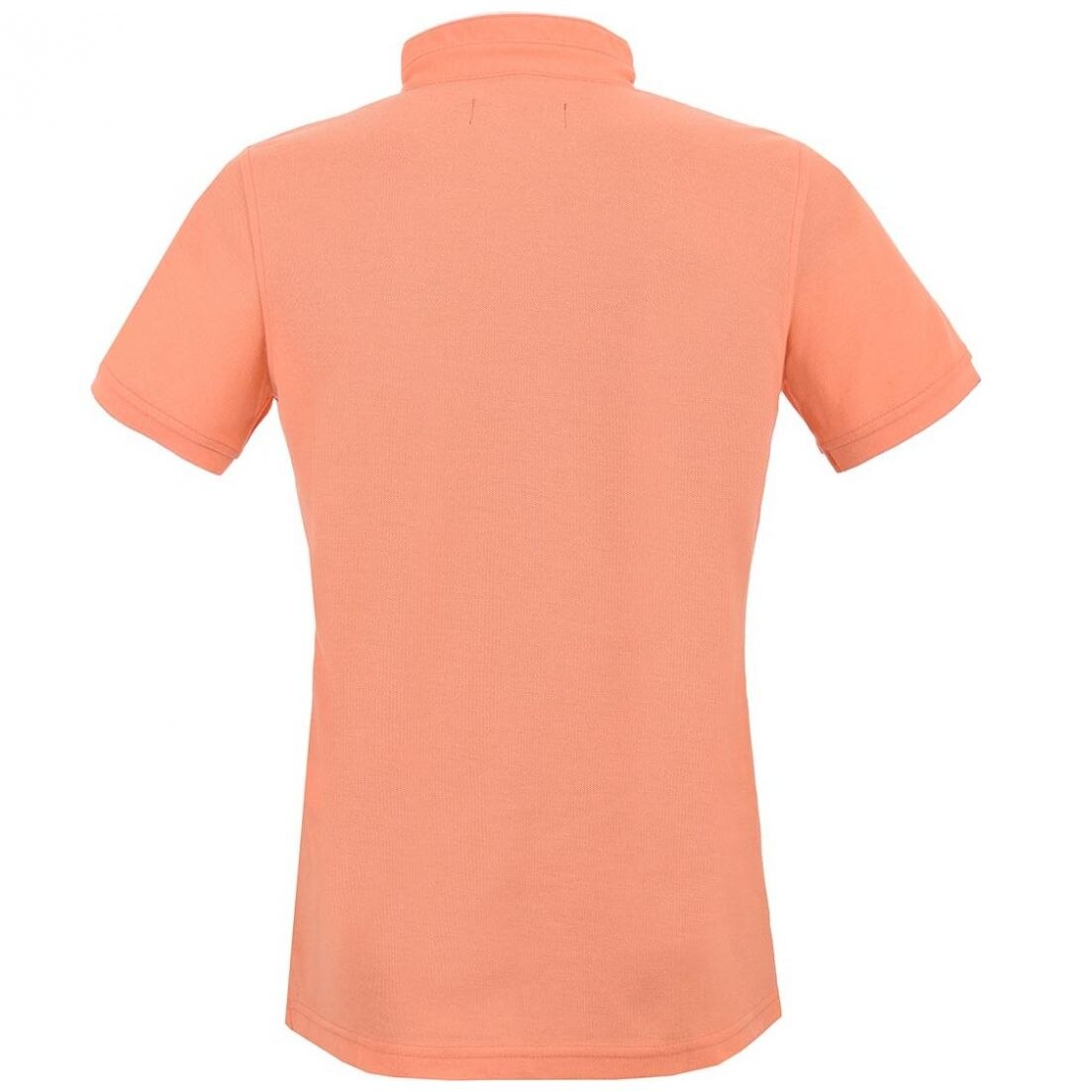 playera polo naranja