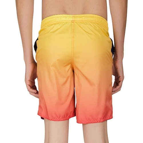 Short Traje de Ba&ntilde;o Naranja Claro Degradado para Caballero U Sport Modelo Ub8045