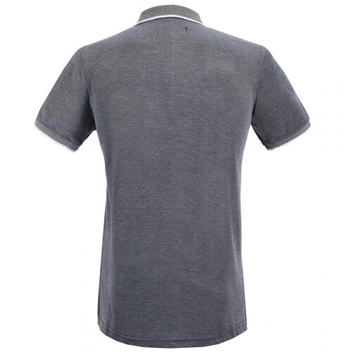 Playera Polo Gris Oxford para Caballero Modelo Oi20-Mar Carlo Corinto