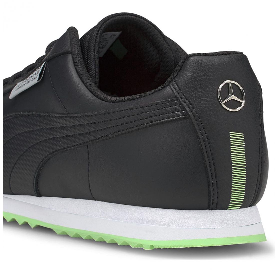 Tenis Negro para Caballero Puma Mercedes B Roma Modelo 306652 01