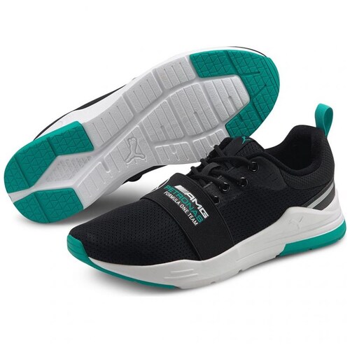 Tenis Negro para Hombre Puma Mercedes B Wired Run Modelo Elo 306787 02