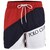 Traje de  Ba&ntilde;o Short Rojo Medio para Caballero Marca Polo Club Modelo B31B514