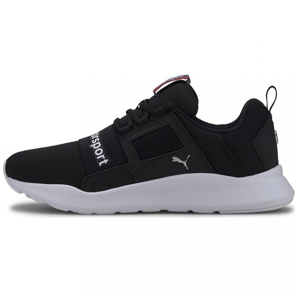 Tenis Negro para Caballero Puma Bmw Mms Wired Cage Modelo 306504 01