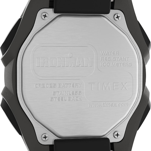 Reloj de Silicón Negro para Hombre Modelo Elo Tw5M46000 Timex Fashion