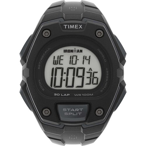 Reloj de Silicón Negro para Hombre Modelo Elo Tw5M46100 Timex Fashion