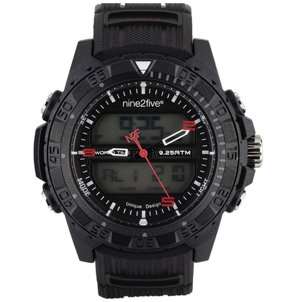 Reloj Negro para Hombre N2F Modelo Elo Dlgs11Ngnm