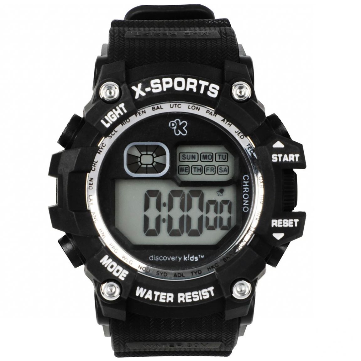 Reloj Negro Infantil Discovery Kids Modelo Dkid-645-5