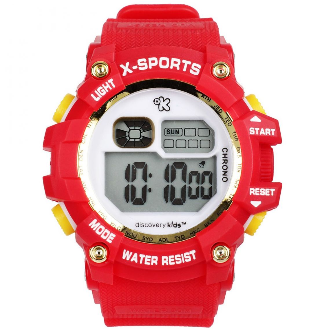 Reloj Rojo Infantil Discovery Kids Modelo Dkid-645B-6