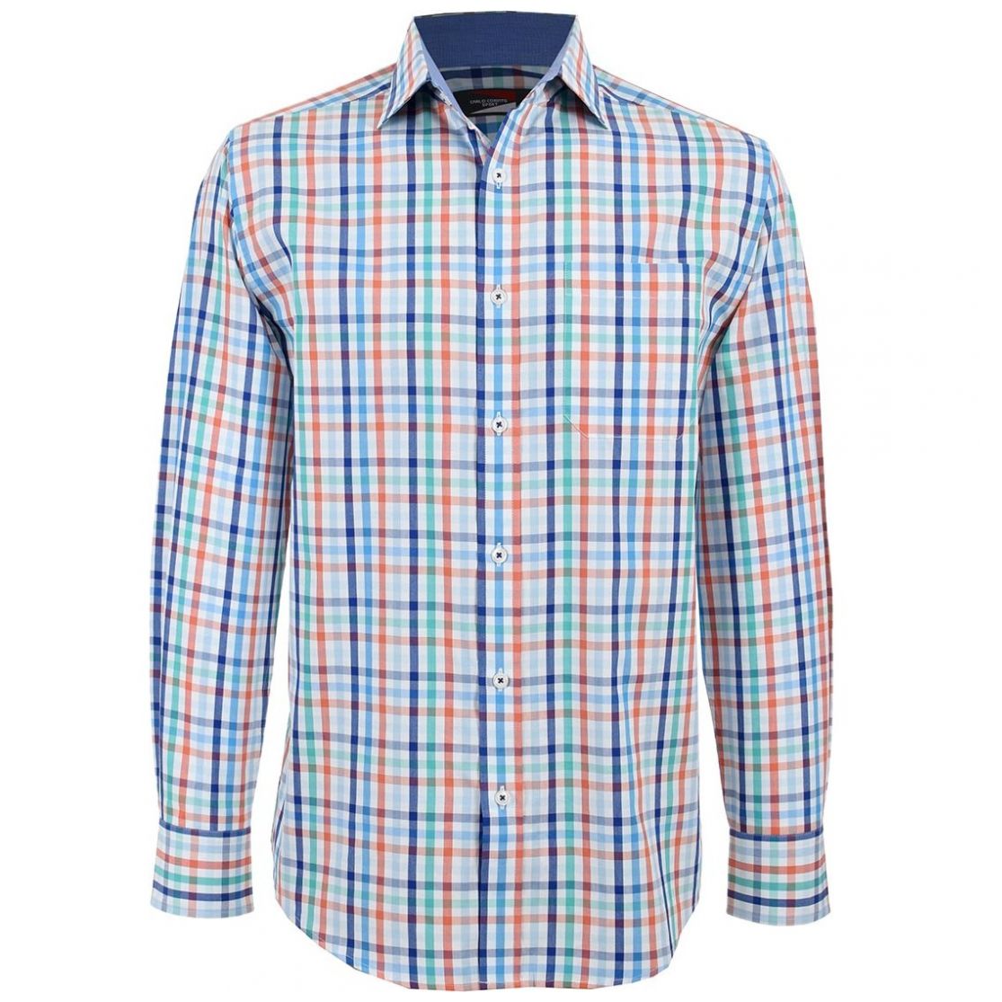 Camisa Manga Larga Multicolor para Caballero Carlo Corinto Modelo Cc121-Fe21006