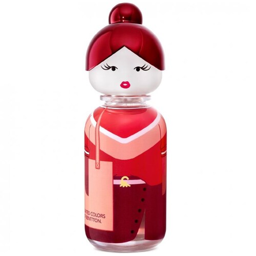 Fragancia para Mujer Benetton Sisterland Red Rose Edt 80 Ml