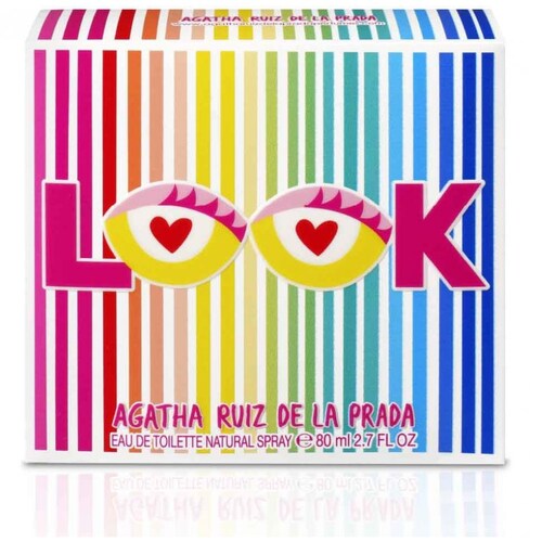 Eau de Toilette Agatha Ruiz de la Prada Look At Me 80 Ml para Mujer
