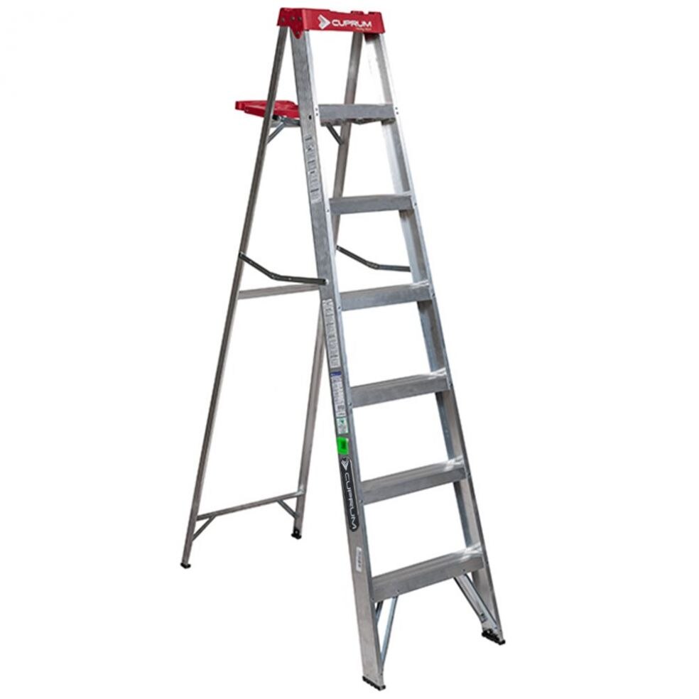 Escalera de Aluminio Tipo Tijera (6 Escalones) Cuprum C-2312-07N