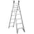 Escalera Convertible de Aluminio (13 Escalones) Cuprum C-2287-13