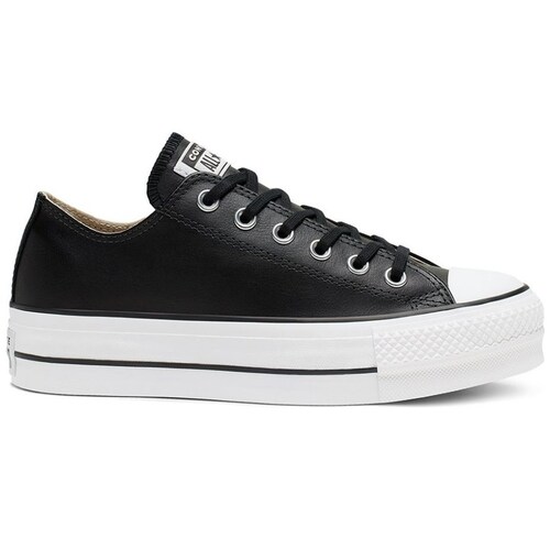 Tenis Choclo Negro con Plataforma Converse