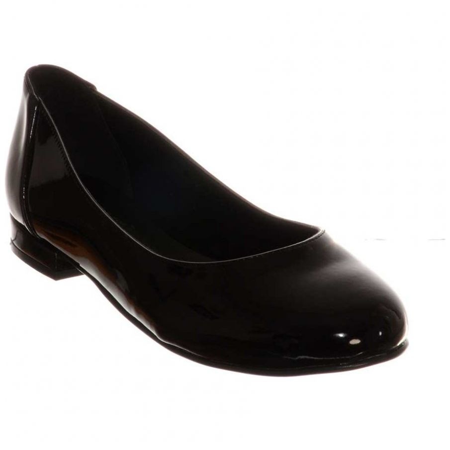 Balerina Charol Liso Color Negro Cristeen