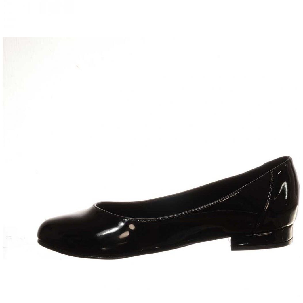 Balerina Charol Liso Color Negro Cristeen