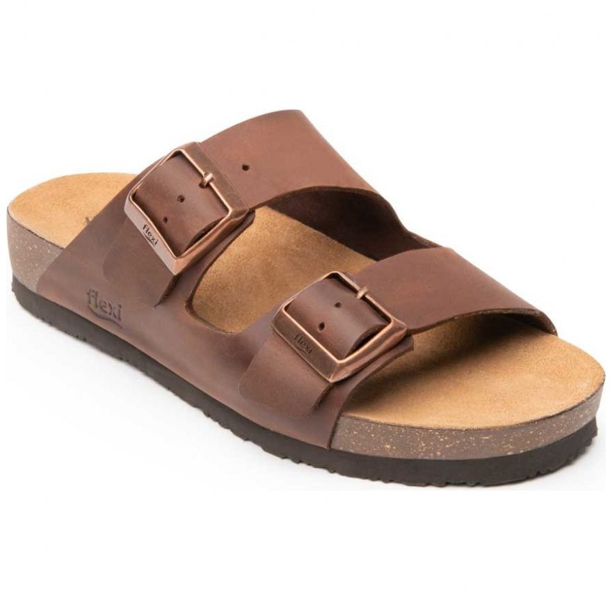 Sandalias dos correas discount mujer