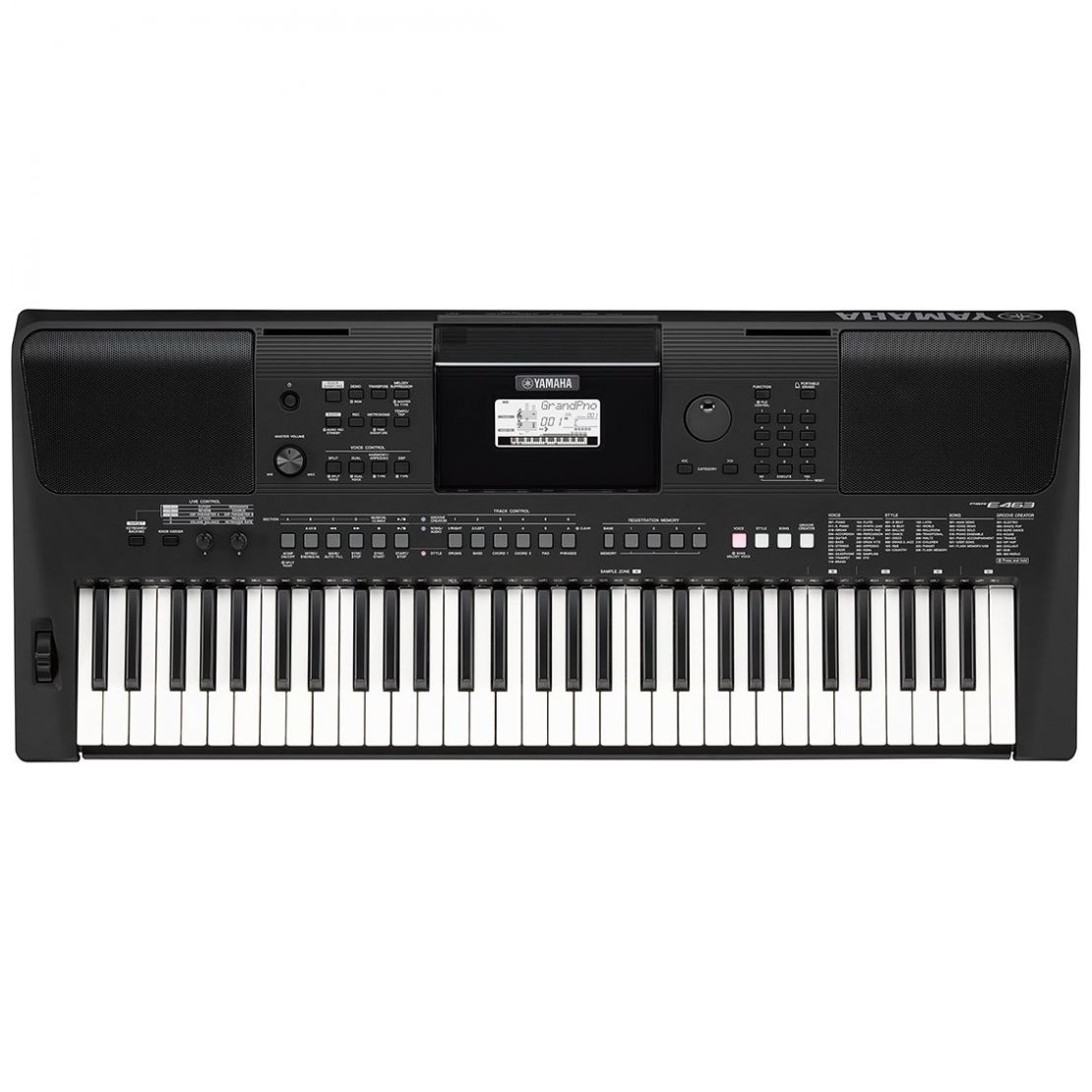 Teclado Portátil Psr-E463 Negro Yamaha