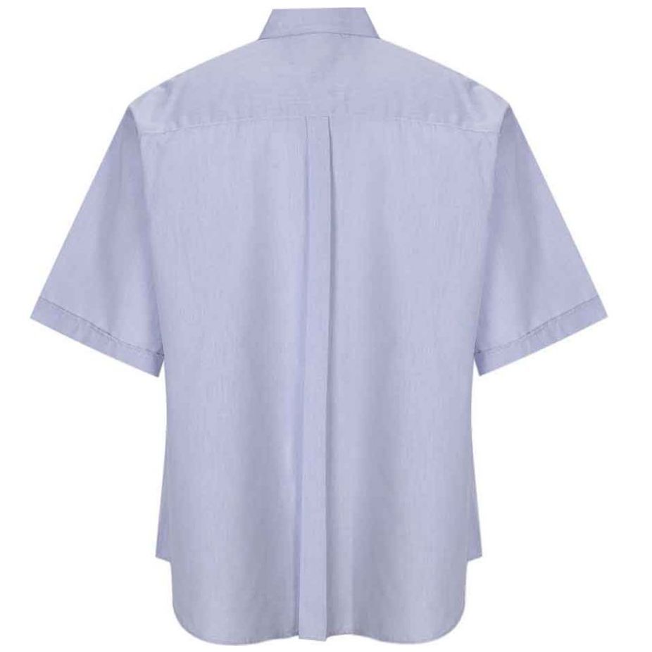 Camisa Manga Corta Azul para Caballero Polo Club Modelo Evr293
