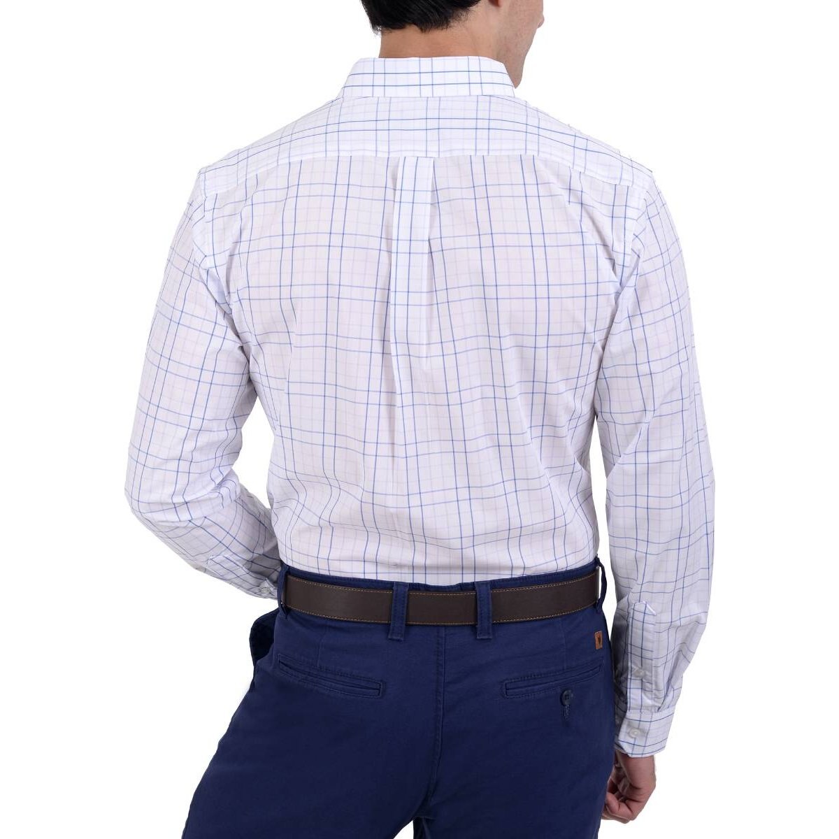 Camisa Manga Larga a Cuadros para Caballero Yale Modelo 04 1957 6231