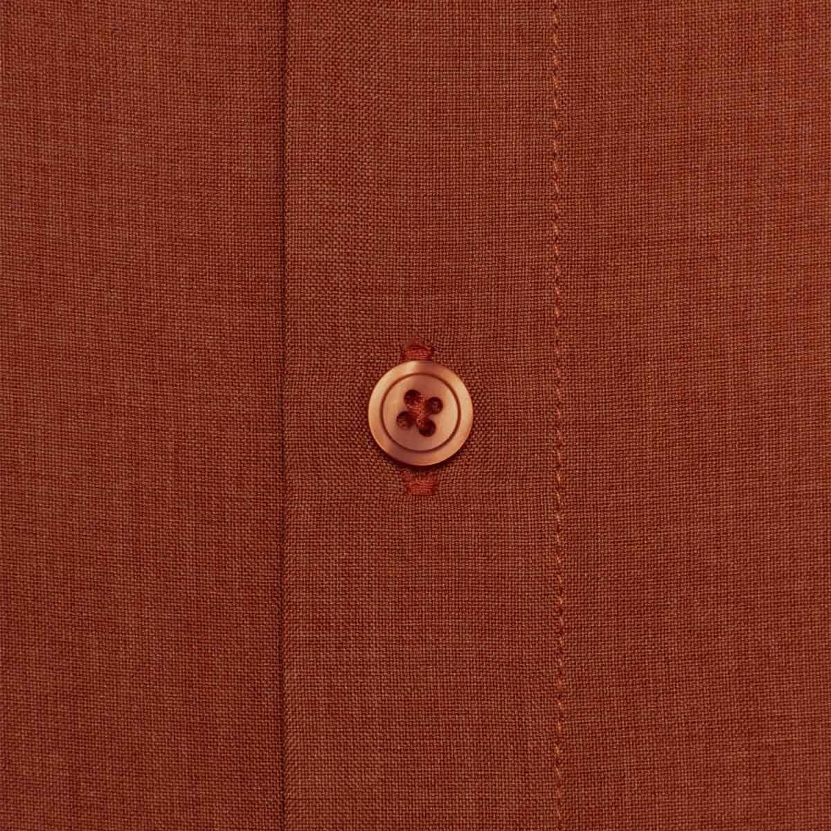 Guayabera Manga Corta Naranja para Caballero Costavana Modelo 1658Po