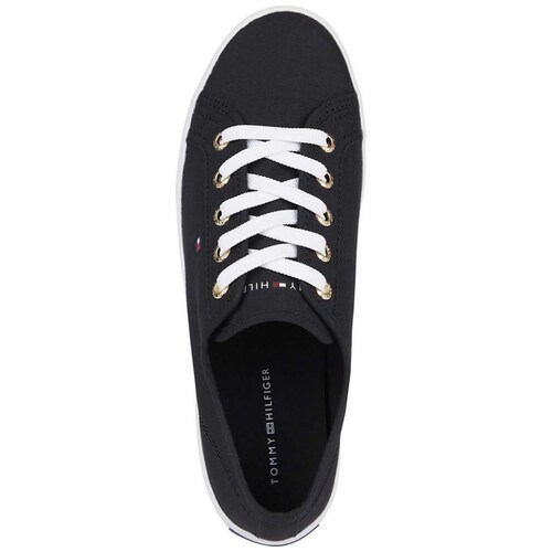 Tenis Textil Negro Tommy Hilfiger