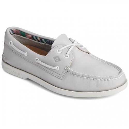 Zapato Tipo Loafer Color Gris Sperry