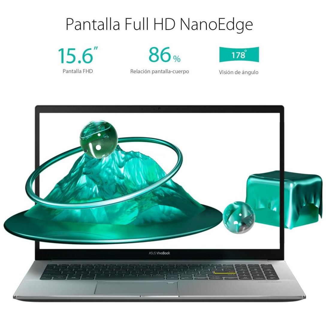 Laptop Asus 15.6" D533Ua R5 5Th 16G 512Ssd Verde