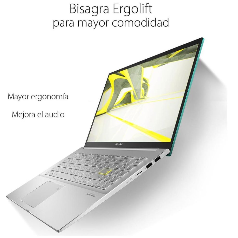 Laptop Asus 15.6" D533Ua R5 5Th 16G 512Ssd Verde