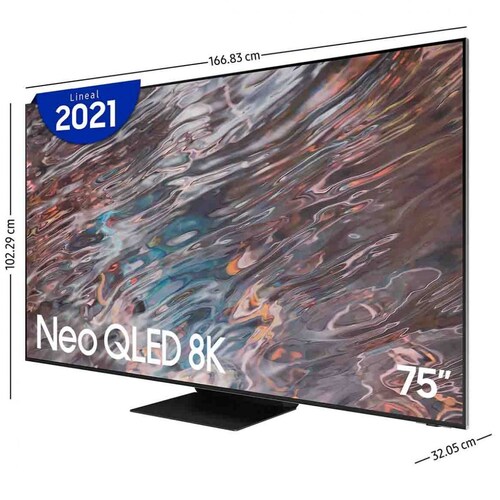 Pantalla 75&quot; Qled 8K Smart Tv Qn75Qn800Afxzx Samsung