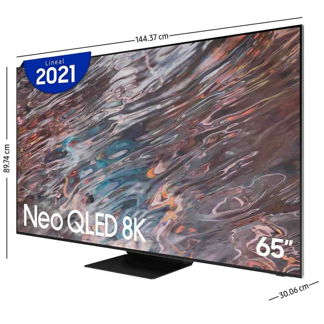 Pantalla 65" Qled 8K Smart Tv Qn65Qn800Afxzx Samsung