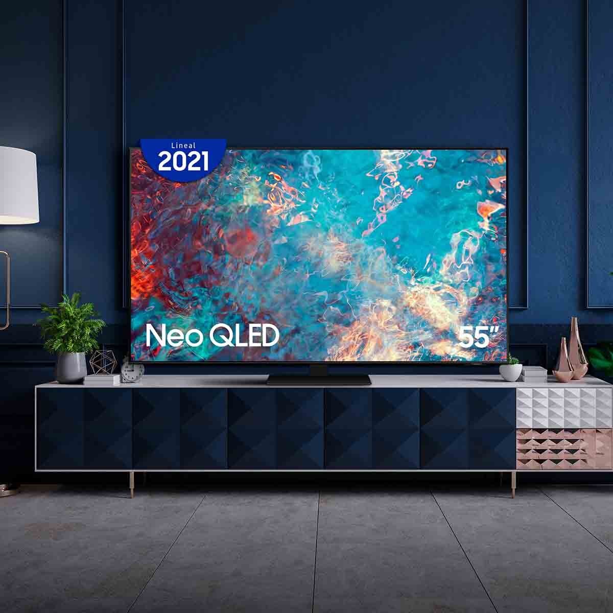 Pantalla 55" Qled 4K Smart Tv Qn55Qn85Aafxzx Samsung