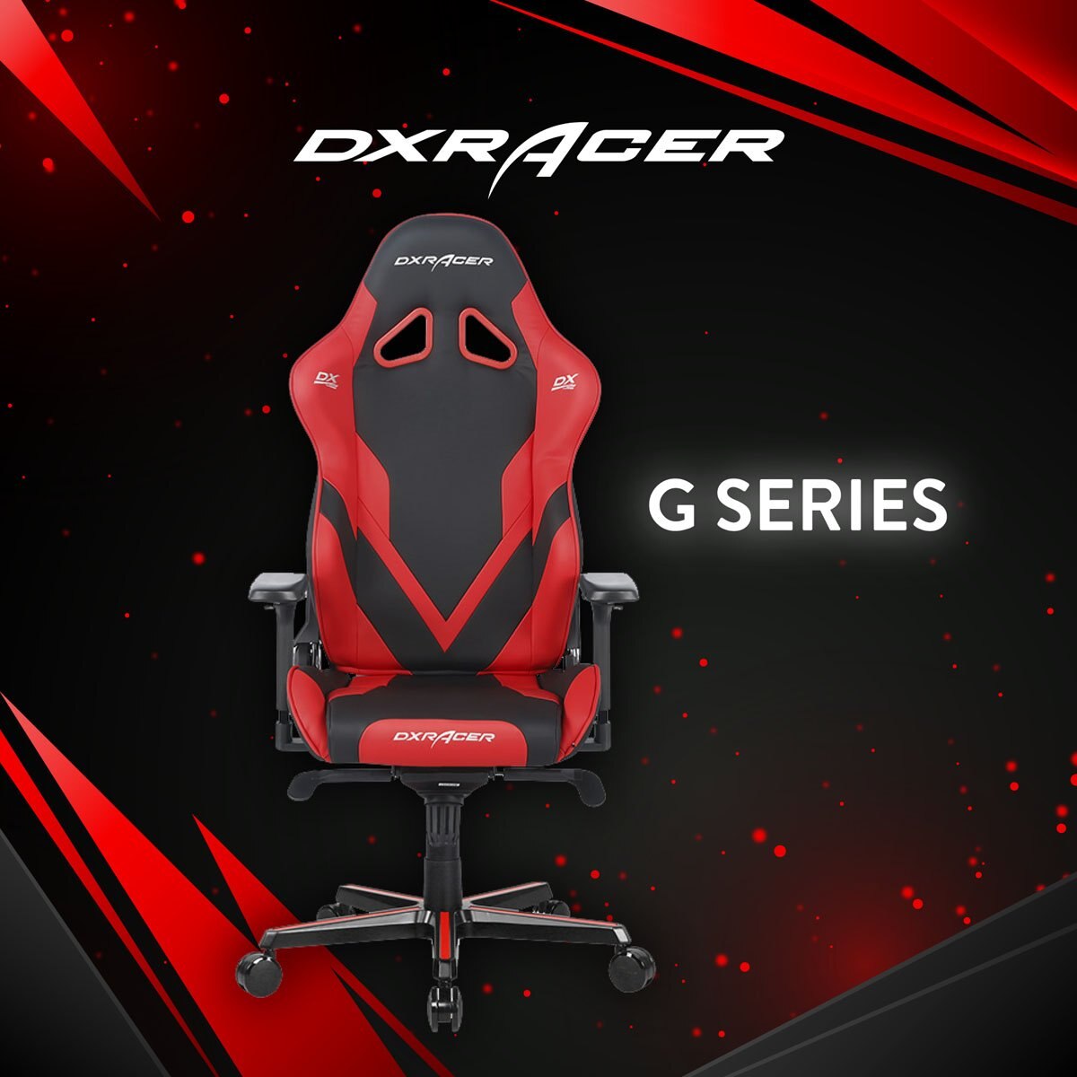 Silla Pro Gamer Dxracer Roja Y Negra
