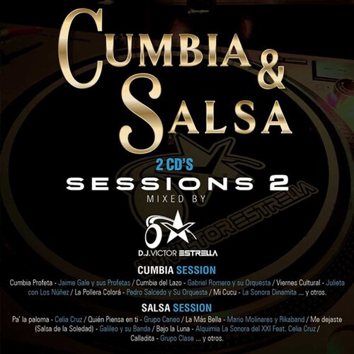2 Cd´s Cumbia & Salsa Sessions 2