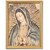 Cuadro Decorativo de la Virgen de Guadalupe con Marco Dorado  Estampa Italiana