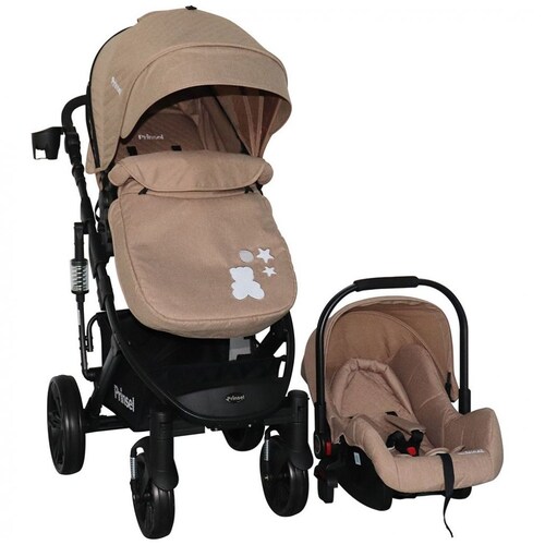 Carriola Beige para Bebé Quest Ts Prinsel Modelo 5045