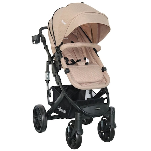 Carriola Beige para Bebé Quest Ts Prinsel Modelo 5045