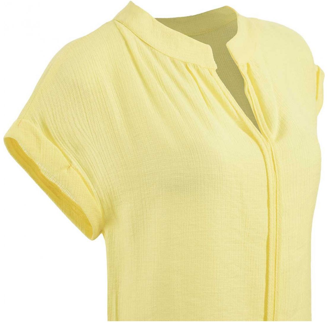 Blusa Mini Manga Cuello V Banana Jeans