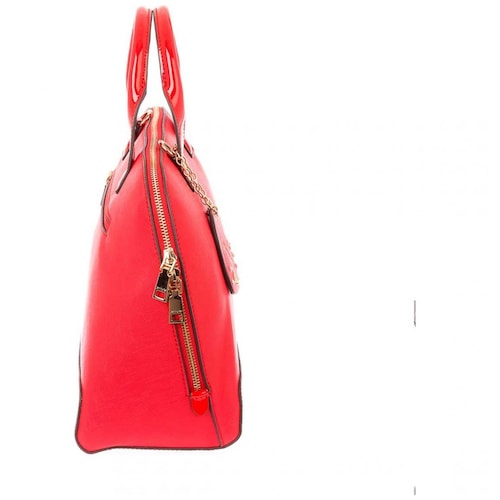 Bolso Satchel Rojo Jennyfer