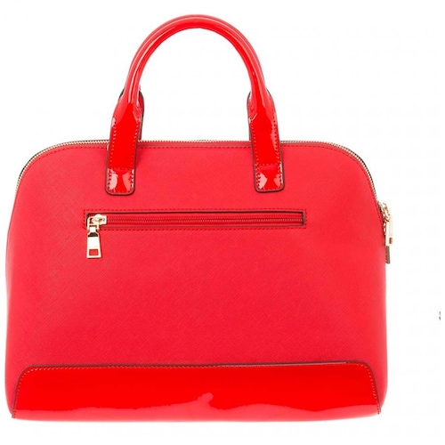 Bolso Satchel Rojo Jennyfer