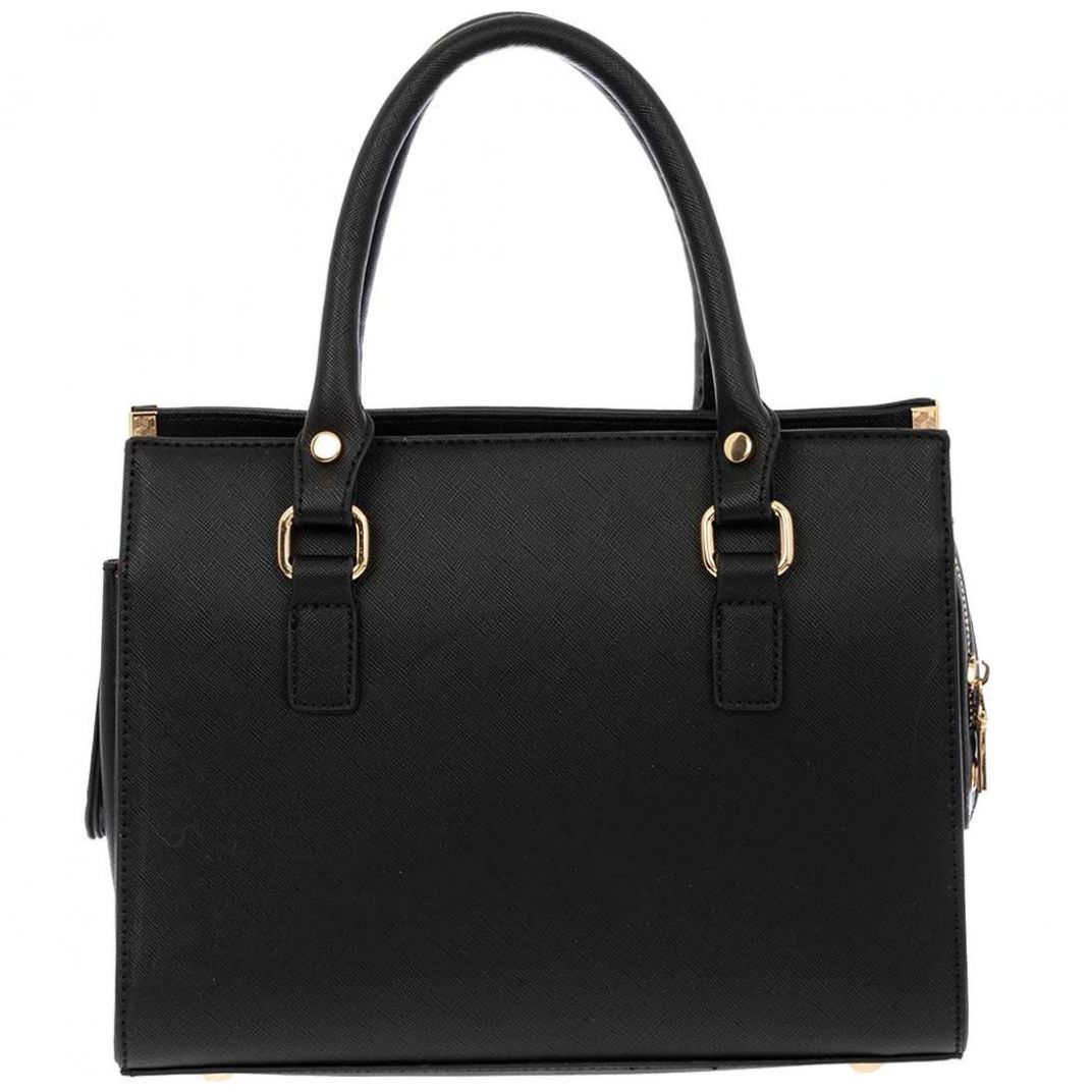 Bolso Satchel Negro Jennyfer
