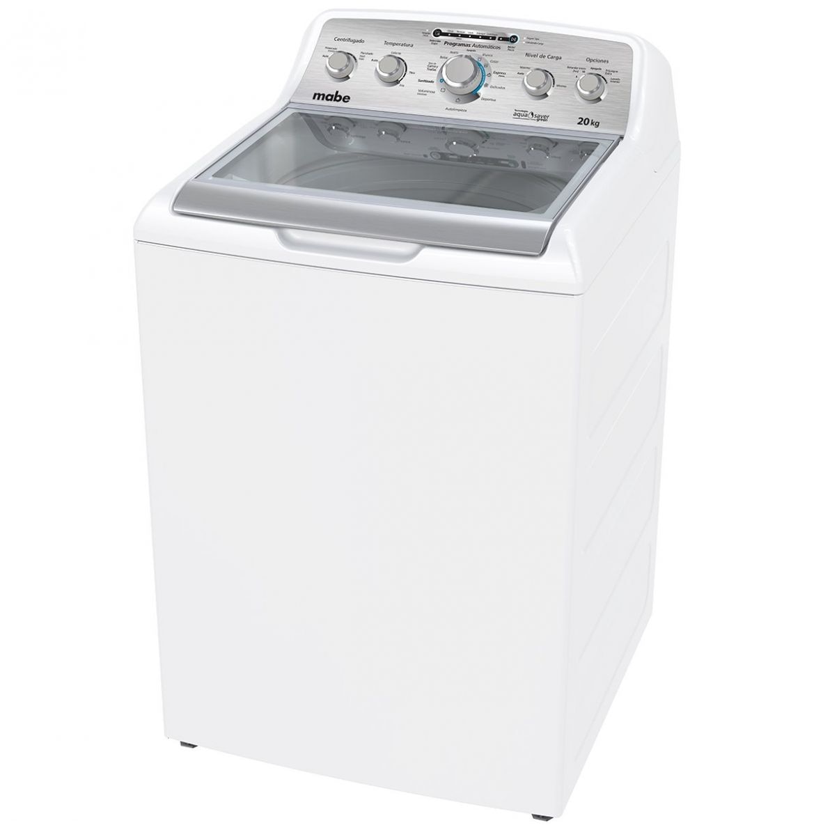Lavadora Mabe Carga Superior 20Kg Lma70215Wbab0 Blanca