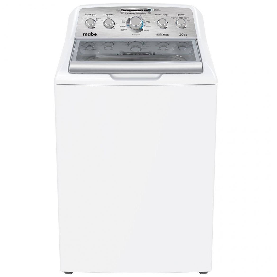 Lavadora Mabe Carga Superior 20Kg Lma70215Wbab0 Blanca