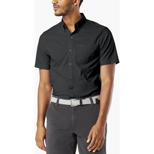 Camisa Negra Manga Corta para Hombre Dockers Modelo Elo 547080010