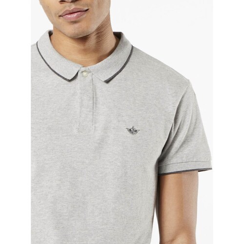 Playera Polo Gris para Caballero Dockers Modelo 861610033