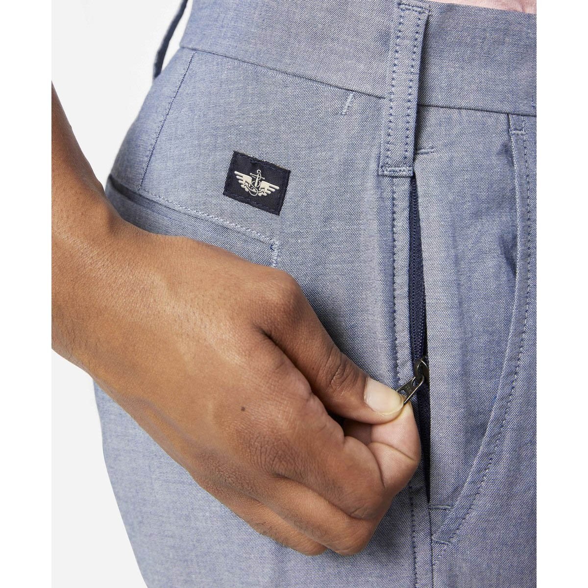 Short Recto Azul para Caballero Dockers Modelo 858680088