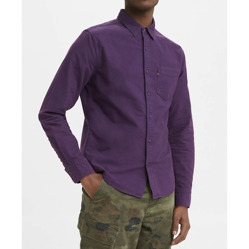 Camisa Manga Larga Morada para Caballero Levi's Modelo 857460045