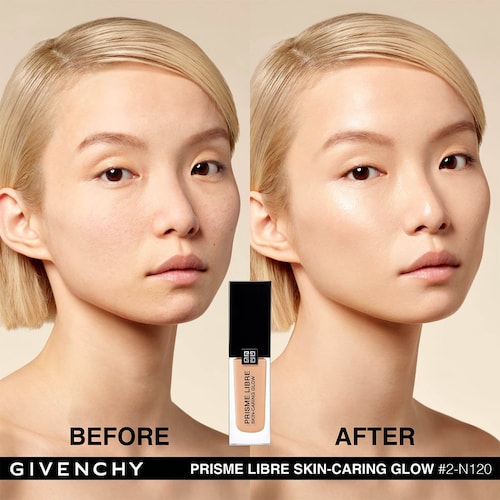 Base de Maquillaje con Tratamiento Givenchy Prisme Libre Skin-Caring Glow, 30 Ml Tono 2-N120