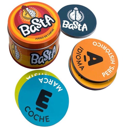 Juego de Mesa Basta en Tin Novelty