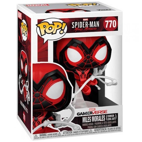 Funko Pop Miles Morales Cowl Suit Marvel Spiderman